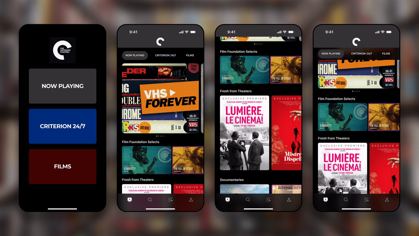Mobile app loop